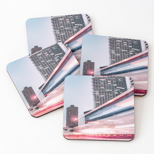 Item preview, high speed lights on a big city photography designed and sold by VKHOUSE.