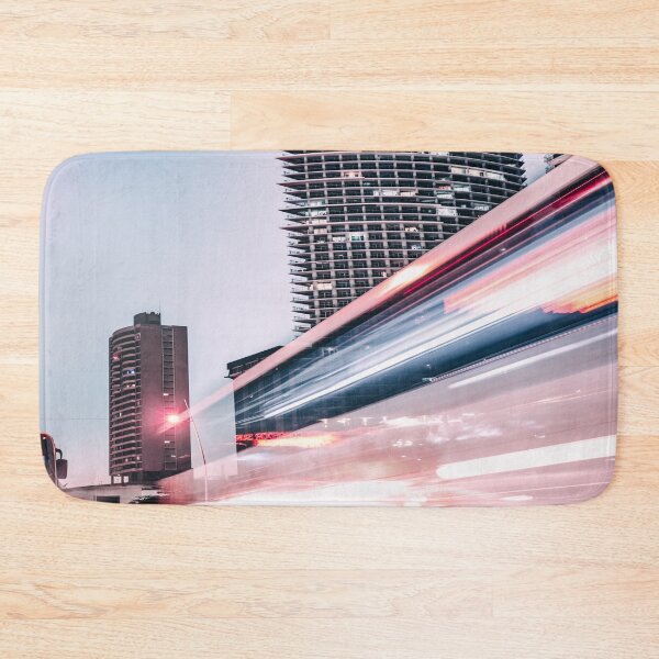 Item preview, high speed lights on a big city photography designed and sold by VKHOUSE.