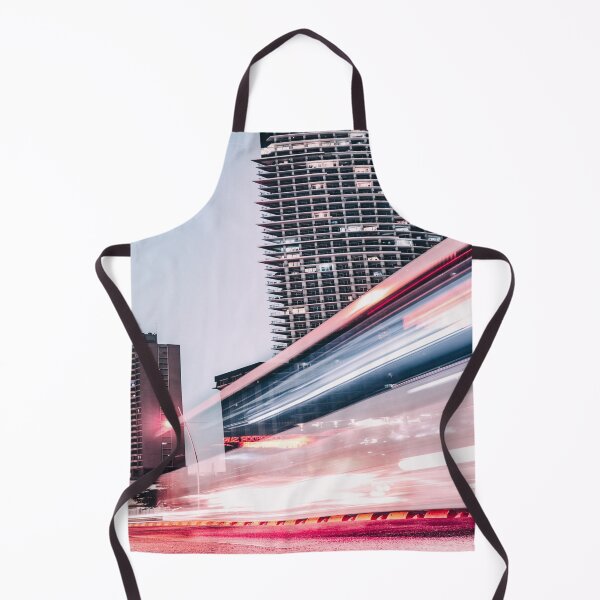 Item preview, high speed lights on a big city photography designed and sold by VKHOUSE.