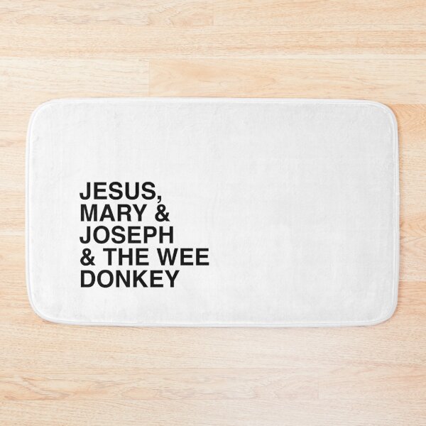 Item preview, Jesus, Mary & Joseph & The Wee Donkey designed and sold by Bhamgraphics.