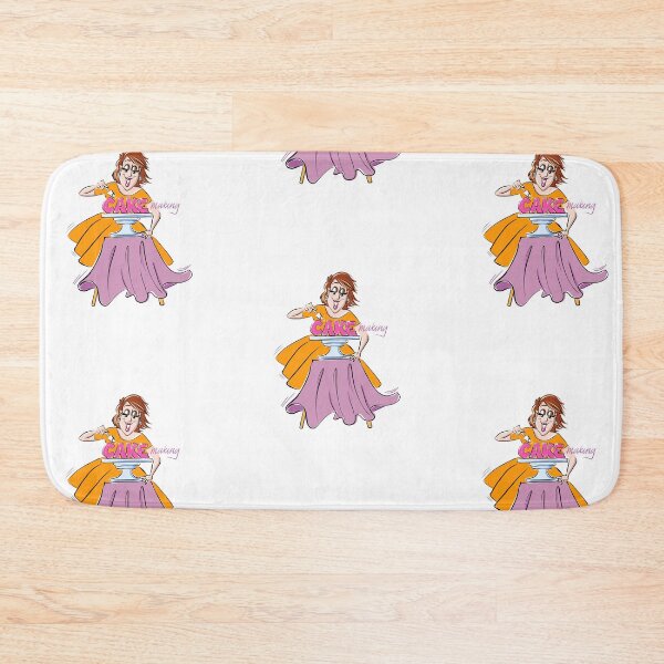 Item preview, Cake Making in an orange dress designed and sold by Dani Vittz.