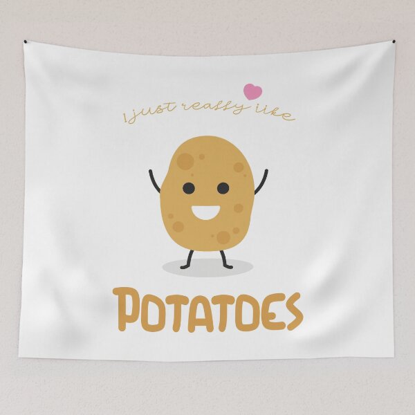Item preview, i just really like potatoes designed and sold by Stickr-boutiq.