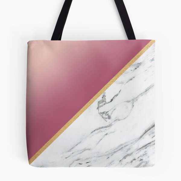 Item preview, Marble with Pink Gradient and Gold Stripe Summer designed and sold by Wizardofpizza.