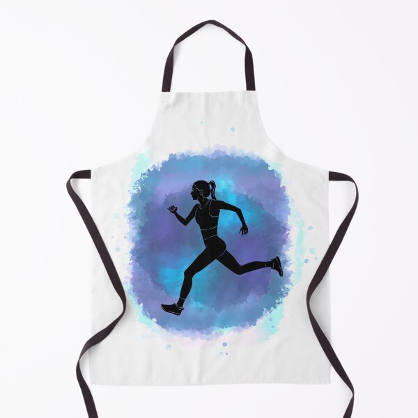 Item preview, Running Watercolor Girl designed and sold by TheInkElephant.