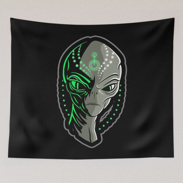Item preview, Grey Alien - UFO 2 designed and sold by Art-Bazaar.