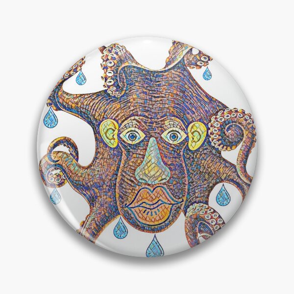 Item preview, Meet Wet Willy Two Mosaic Octopus designed and sold by Billgreen54.