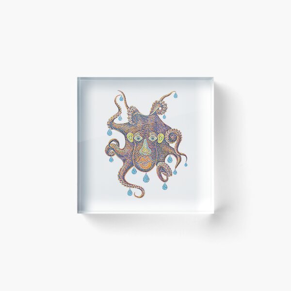 Item preview, Meet Wet Willy Two Mosaic Octopus designed and sold by Billgreen54.