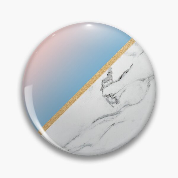 Item preview, Marble Pink Blue Gradient and Gold Stripe Summer designed and sold by Wizardofpizza.