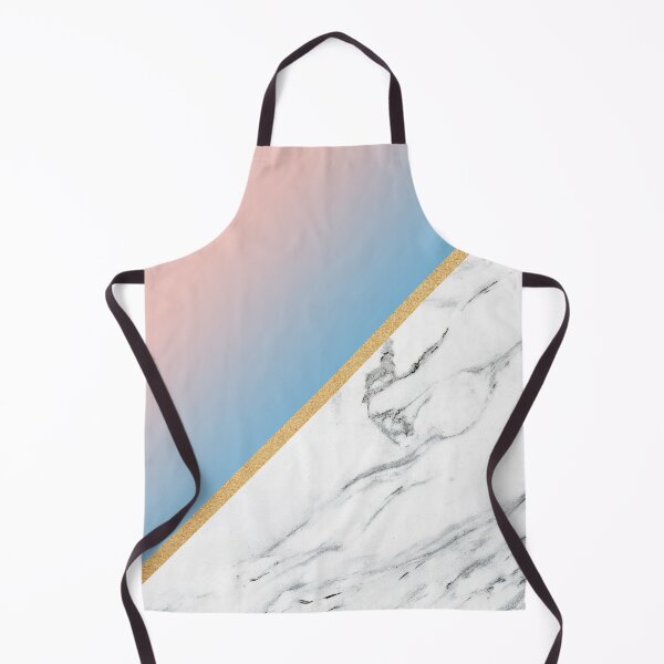 Item preview, Marble Pink Blue Gradient and Gold Stripe Summer designed and sold by Wizardofpizza.