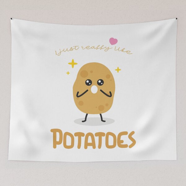 Item preview, i just really like potatoes designed and sold by Stickr-boutiq.