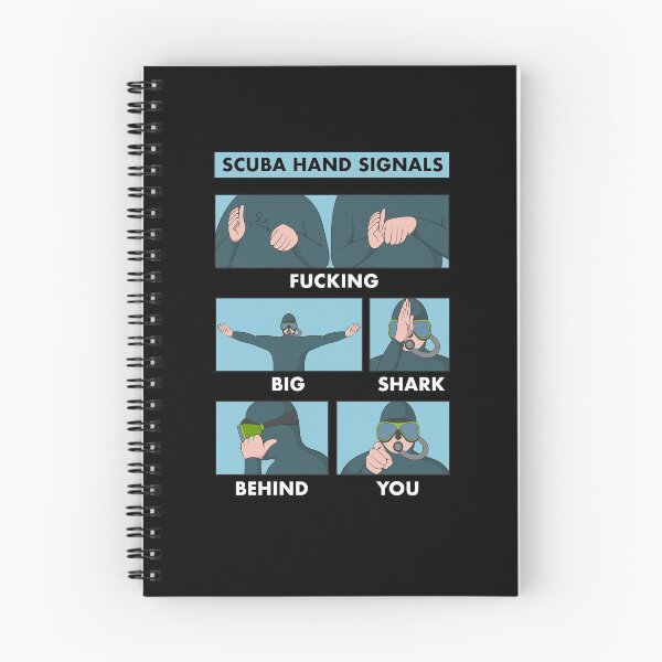 Item preview, Scuba Hand Signals Design for a Scuba Diver designed and sold by mikkashirts.