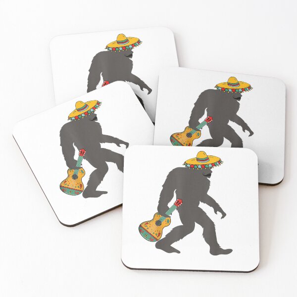 Item preview, Funny Cinco de Mayo Bigfoot Mexican Guitar - Cinco de Mayo designed and sold by anniversaryshop.