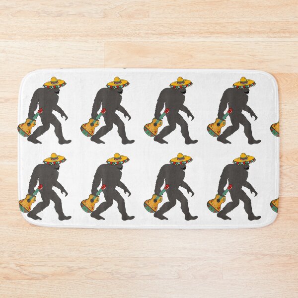 Item preview, Funny Cinco de Mayo Bigfoot Mexican Guitar - Cinco de Mayo designed and sold by anniversaryshop.