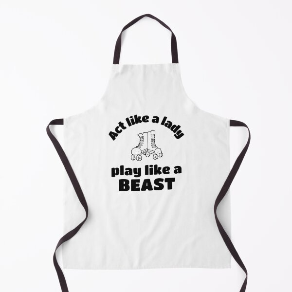 Item preview, Roller derby: Act like a lady play like a beast designed and sold by TheGreenGoat.