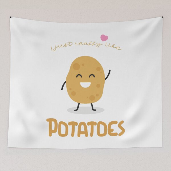 Item preview, i just really like potatoes designed and sold by Stickr-boutiq.