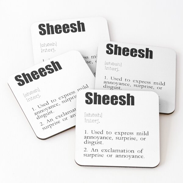 Item preview, Sheeesh Funny Explanation Definition TikTok Trend designed and sold by RKA-Products.