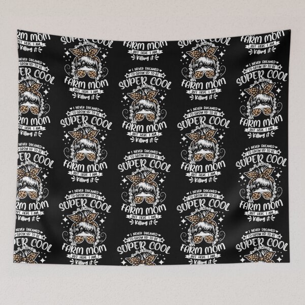 Item preview, Super cool mom. Mothers day, I love mom Super Cool Farm Mom. designed and sold by ShutterKapan.