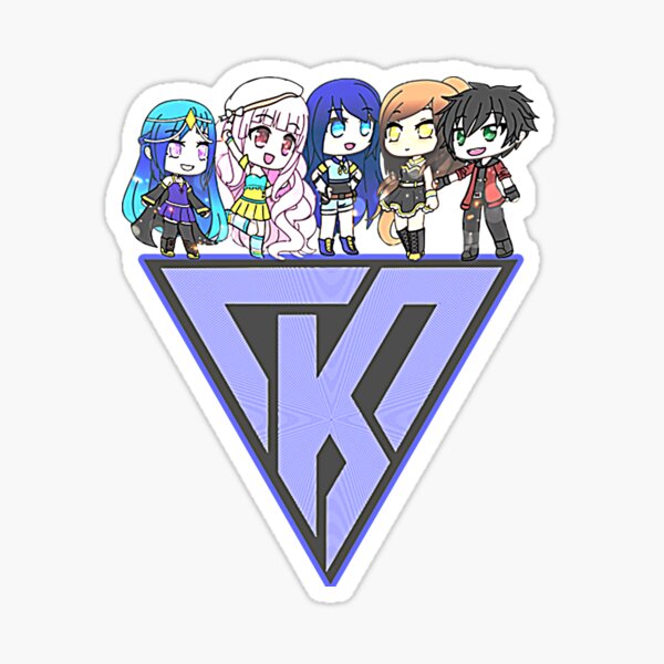 Funneh And The Krew Stickers Redbubble