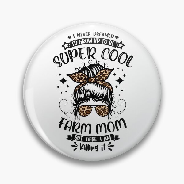 Item preview, Super cool mom. I love mom. Super Cool Farm Mom. designed and sold by ShutterKapan.