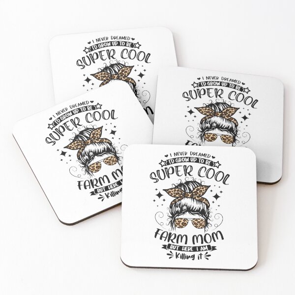 Item preview, Super cool mom. I love mom. Super Cool Farm Mom. designed and sold by ShutterKapan.