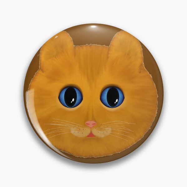 Artikelvorschau, Blaue Augen orange braune Katze entworfen und verkauft von Jamial.