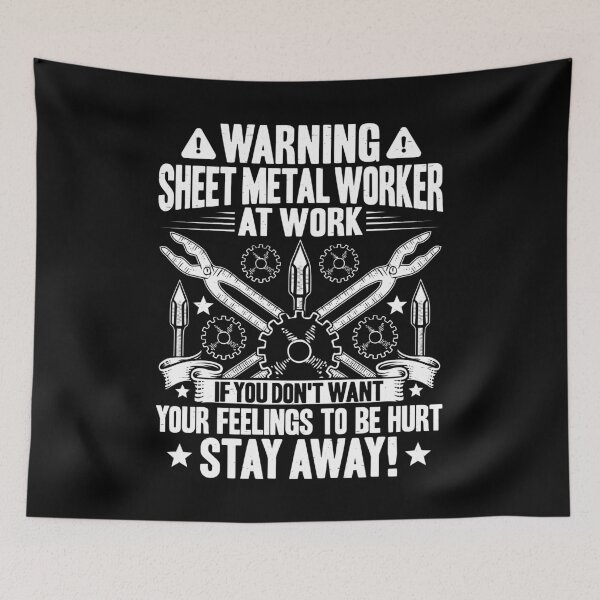 Item preview, Sheet Metal Worker Metalworker Gift Idea Present designed and sold by Krautshirts.