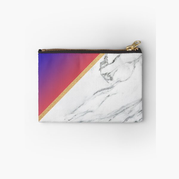 Item preview, Marble Red Blue Gradient and Gold Stripe Summer designed and sold by Wizardofpizza.