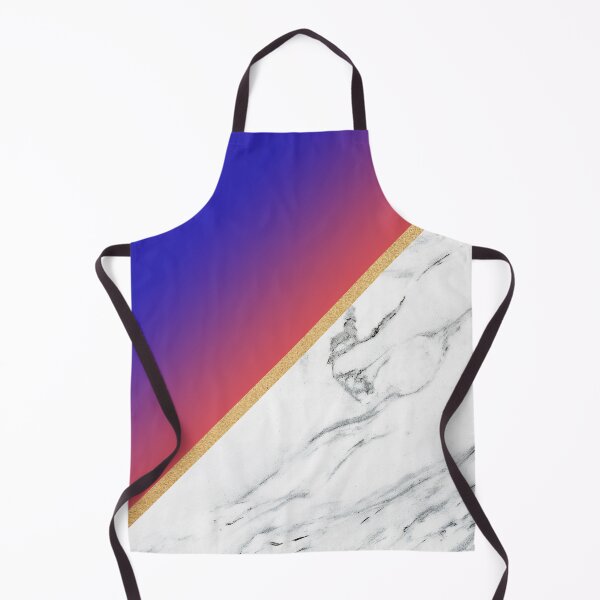 Item preview, Marble Red Blue Gradient and Gold Stripe Summer designed and sold by Wizardofpizza.