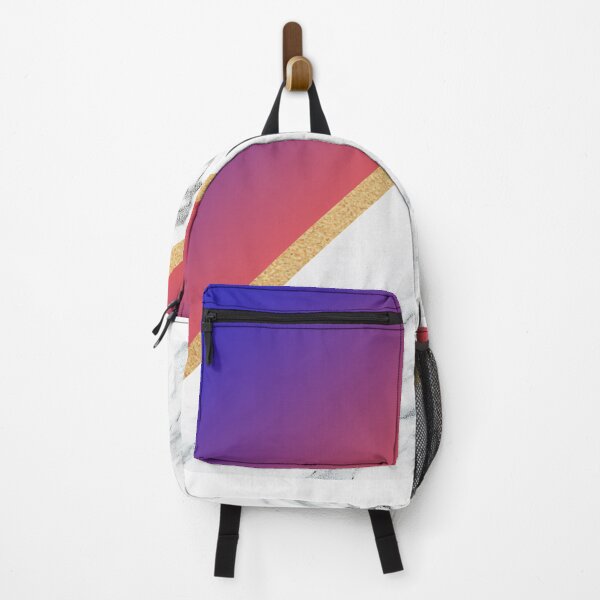 Item preview, Marble Red Blue Gradient and Gold Stripe Summer designed and sold by Wizardofpizza.