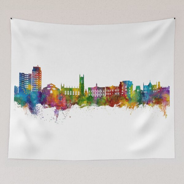 Item preview, Oldham England Skyline designed and sold by ArtPrints.