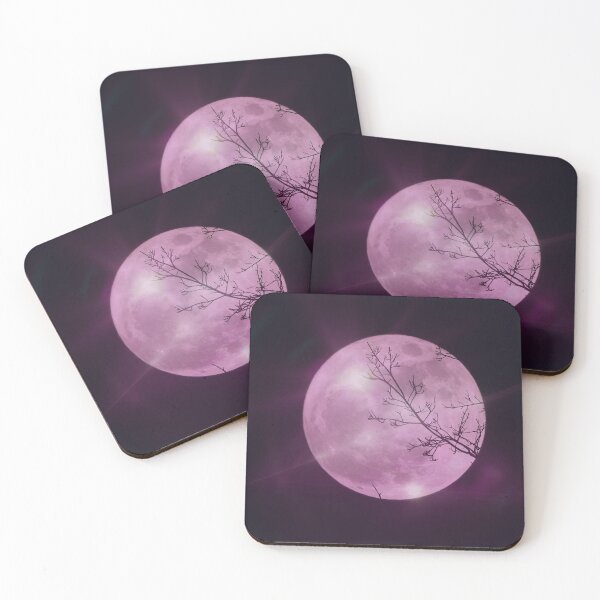 Item preview, Pink Super Moon designed and sold by ICRainbowMoons.