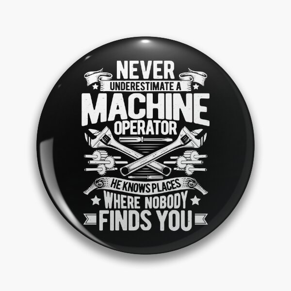 Item preview, Machine Operator Machinist designed and sold by Krautshirts.
