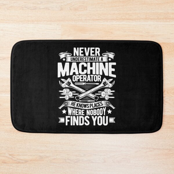Item preview, Machine Operator Machinist designed and sold by Krautshirts.