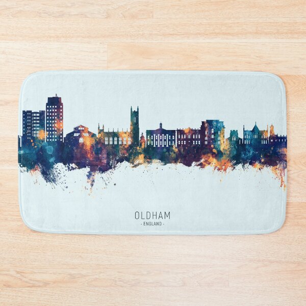 Item preview, Oldham England Skyline designed and sold by ArtPrints.