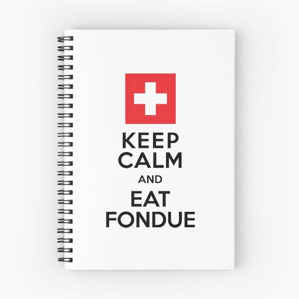Item preview, Keep Calm and Eat Fondue Swiss designed and sold by AntiqueImages.