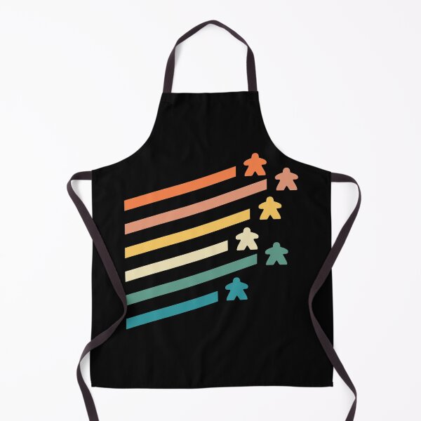 Item preview, Retro Meeple Colors Board Games and Meeples Addict designed and sold by pixeptional.