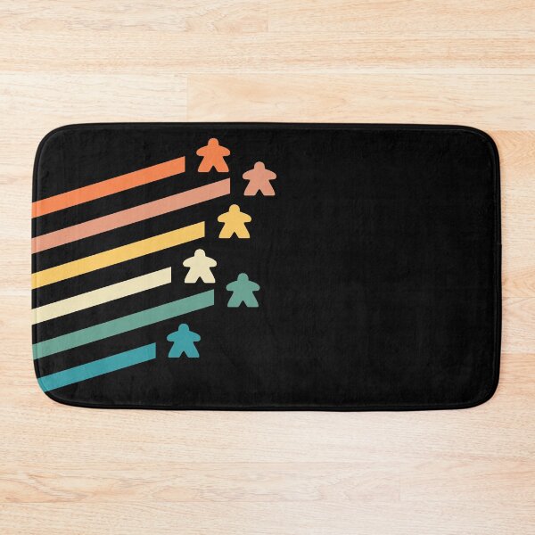Item preview, Retro Meeple Colors Board Games and Meeples Addict designed and sold by pixeptional.