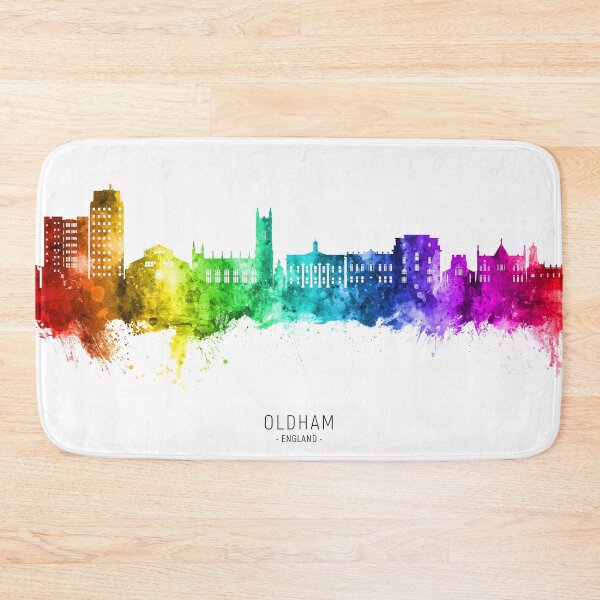 Item preview, Oldham England Skyline designed and sold by ArtPrints.
