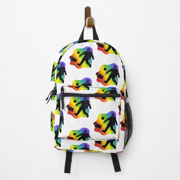 Item preview, Rainbow space, astronaut walking dog designed and sold by RikkyTeesPride.