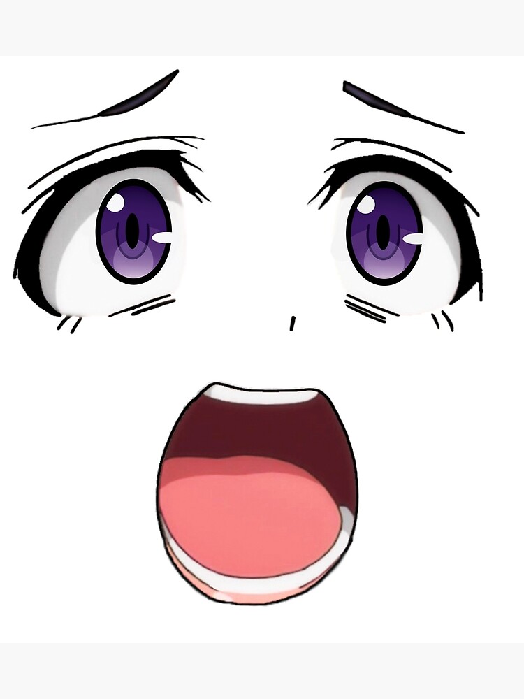 Postal «Anime cara ojos morados» de ggwp | Redbubble Postal «Anime cara ojos morados» de ggwp | Redbubble