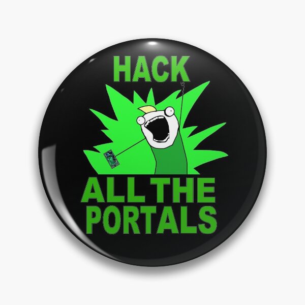 Item preview, Hack All The Portals designed and sold by Neon2610.