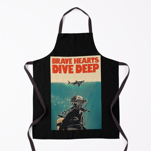 Item preview, Scuba Diving - Brave Hearts Dive Deep designed and sold by SeanRichar.