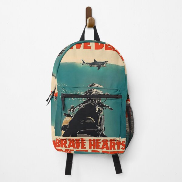 Item preview, Scuba Diving - Brave Hearts Dive Deep designed and sold by SeanRichar.