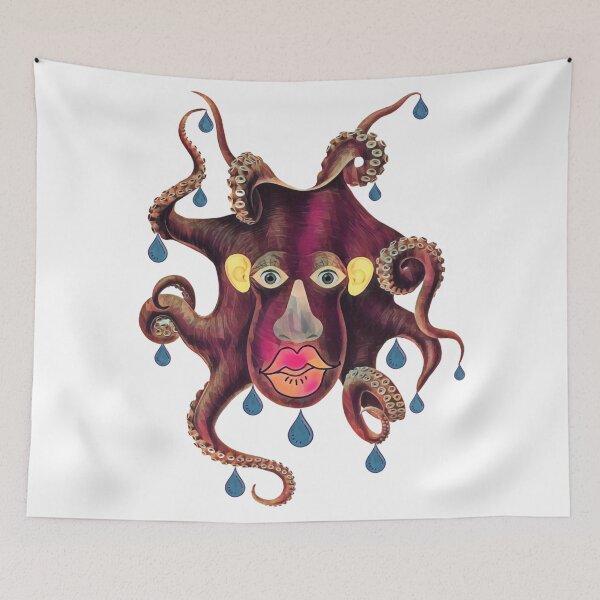 Item preview, Wet Willy Pink Lips Octopus Buddy designed and sold by Billgreen54.