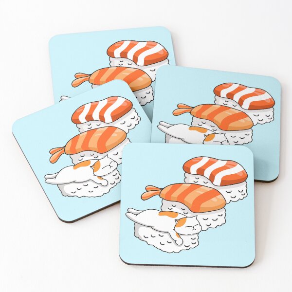 Item preview, Cat and Sushi designed and sold by Kimprut.