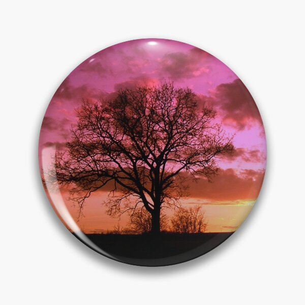 Item preview, Tree with sunshine pink background outdoor designed and sold by Arun Fernando.