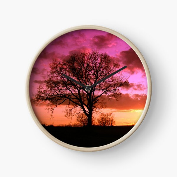 Item preview, Tree with sunshine pink background outdoor designed and sold by Arun Fernando.