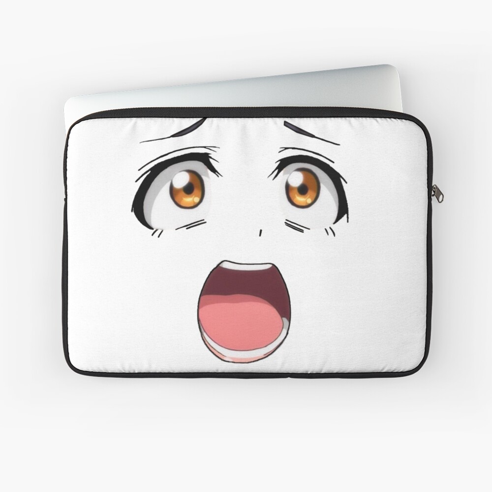 Funda para portátil «Anime cara ojos marrones» de ggwp | Redbubble Funda para portátil «Anime cara ojos marrones» de ggwp | Redbubble