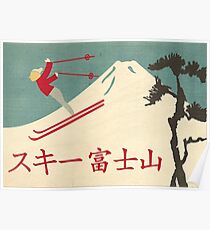Skiberg Fuji Poster