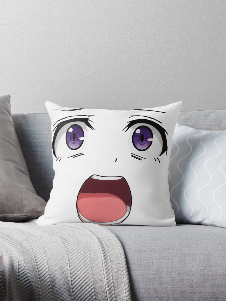 Cojín «Anime cara ojos morados» de ggwp | Redbubble Cojín «Anime cara ojos morados» de ggwp | Redbubble